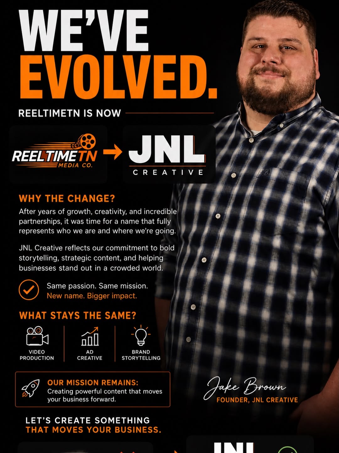 REELTIMETN is now JNL Creative